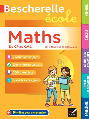 cover image of Bescherelle école maths
